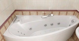 Установка угловой ванны в Новокубанске - профессиональный монтаж от СантехДомНкб от 3046 рублей